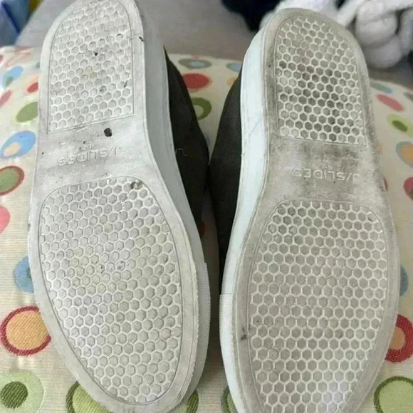 Women's J Slides Green Suede Slip On Sneaker Size 7M - Picture 5 of 5